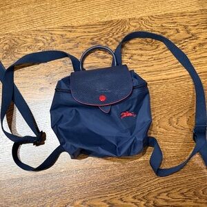 Mini longchamp backpack